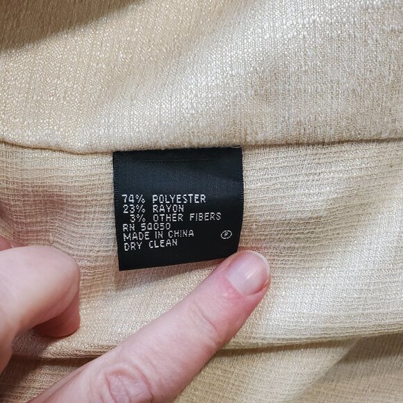 Kasper 3-piece skirt suit set. Gorgeous shimmering ivory tweed fabric! - Picture 1 of 13